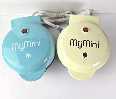 My Mini Set Off 2 Grill & Omelette Maker  Pack Value Set Yellow & Blue Works!! 