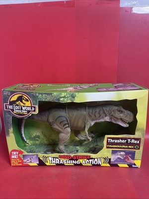 Jurassic Park The Lost World Thrasher T-Rex Dino-Strike Kenner 1996 NIB