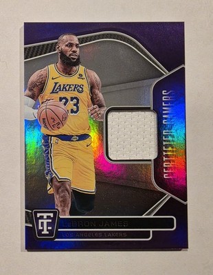LeBRON JAMES 2024-25 Panini Totally Certified Gamers JERSEY RELIC 
