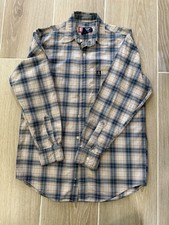 CHAPS Ralph Lauren LongSleeve Plaid Button Up Shirt Mens Small Read Description