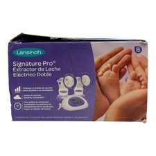 Lansinoh Signature Pro Double Electric Breast Pump Set BPA Free Tested Works