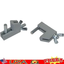 Vacuum Fuel Line Clamp Set of 2 Heavy Duty Screw-Type Hardware Vise Tool New