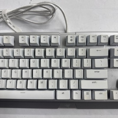 Razer BlackWidow X Chroma Mercury Edition Gaming Keyboard - Gray