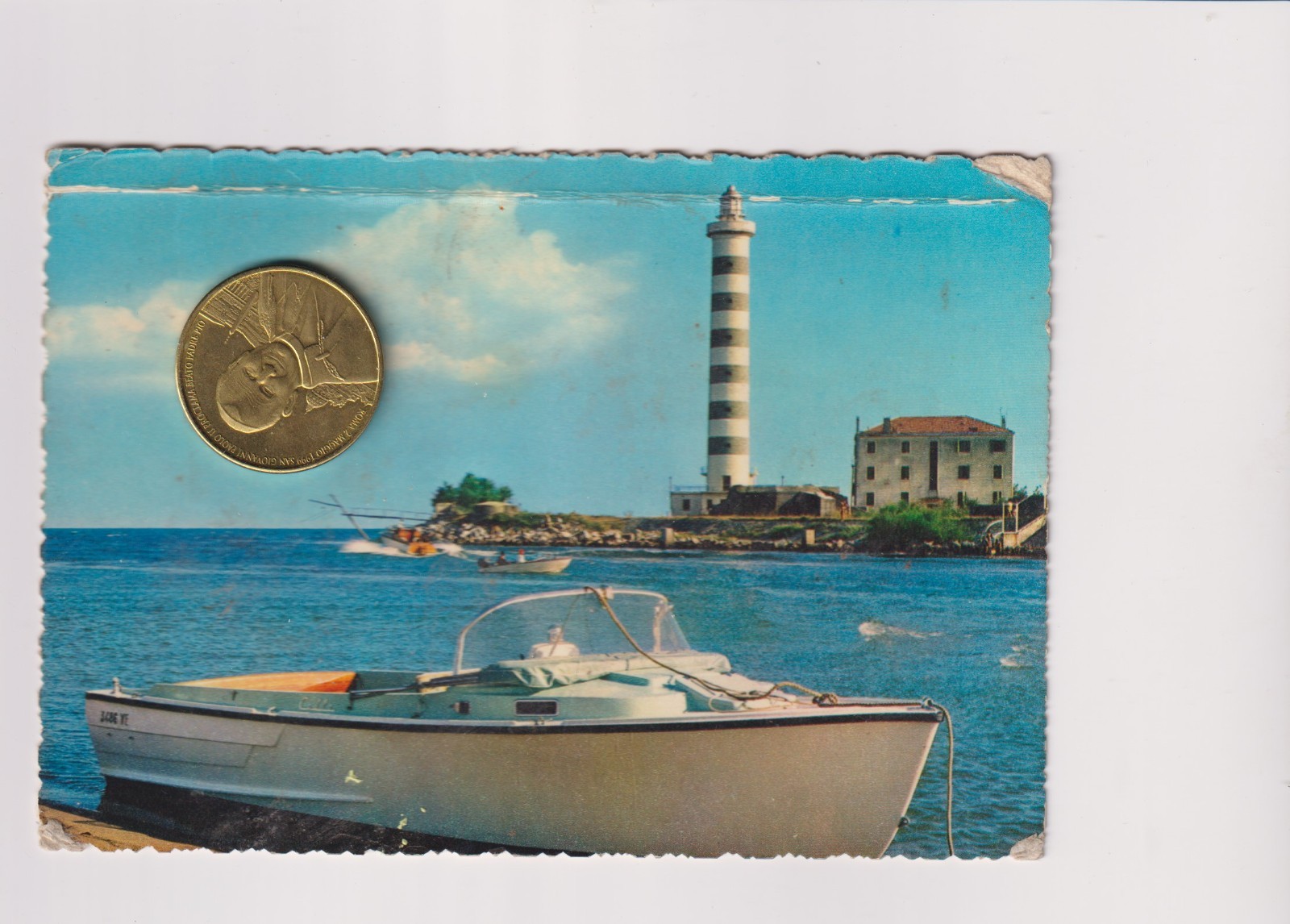 LIDO DI JESOLO  (VENEZIA) - Il Faro - FG VG 1969  - difetti