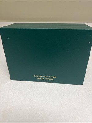 Authentic Outer & Green Inner Rolex Box Set 39139.04 Geneve Suisse