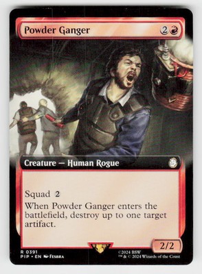 Universes Beyond: Fallout #391 Powder Ganger (Extended Art)