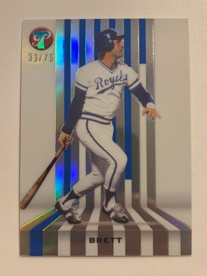 George Brett 2026 Topps Pristine Spotless Blue Parallel /75 #S-20