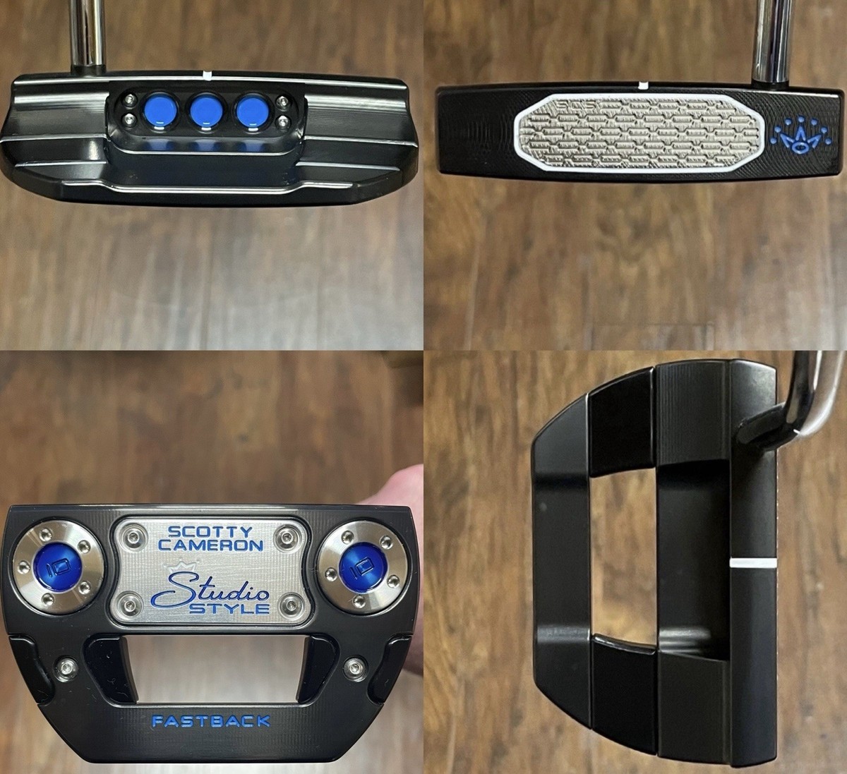 Scotty Cameron Studio Style Fastback Putter - New - Xtreme Dark