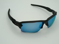 OAKLEY Sunglasses OO9188-58 FLAK 2.0 BLACK Frames, Blue MIRROR Lenses 59-12-133