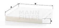 Mann-Filter CU 26 009 Innenraumfilter Für Audi, Audi (Faw), Cupra, Ford