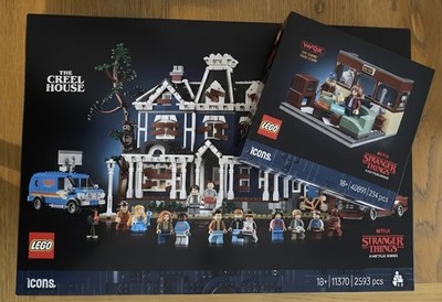 Lego Stranger Things The Creel House 11370 + Radiosender 40891 Neu & Versiegelt.