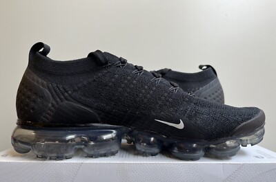 Nike Air VaporMax Flyknit 2 Men's Sz 11 Black White Dark Grey