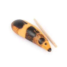 Guiro - Honestly Made Guinea pig  guiro and shaker