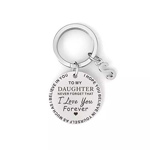 To My Daughter Keychain Gifts From Mom Dad Encouragement