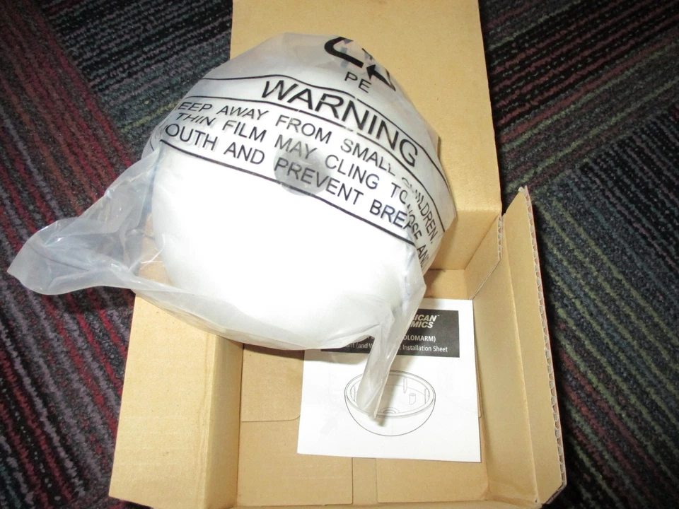 NEW AMERICAN DYNAMICS WHITE PENDANT MOUNT CAP 3/4" THREAD ADCDMPEND, NIB MINT - Image 2 of 4