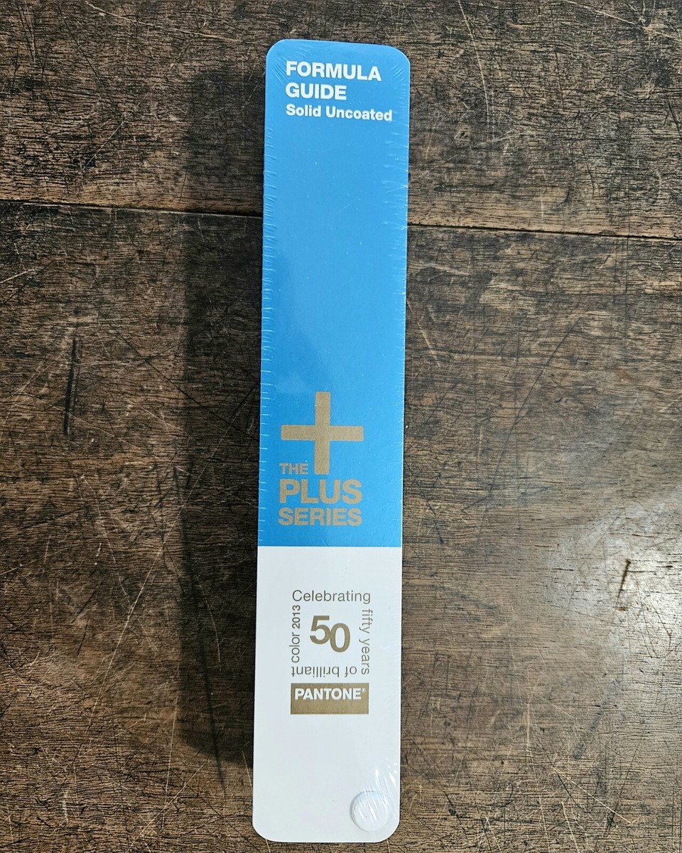 PANTONE Color Formula Guide Book NIP 50th Anniversary 2013 Plus