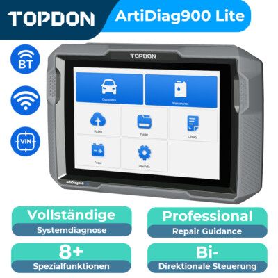 TOPDON AD900 Lite Profi KFZ Diagnosegerät Auto OBD2 Scanner ALLES System AutoVIN