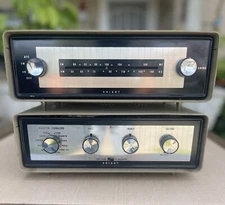 VTG  KNIGHT INTEGRATED MONO TUBE AMP & AM/ FM TUBE RECEIVER  FOR PARTS OR REPAIR