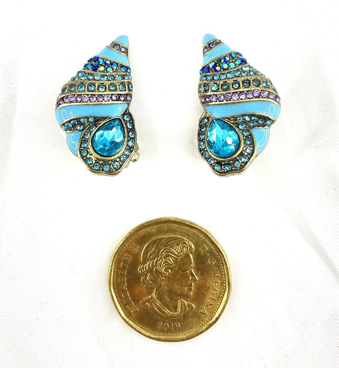 Sea blue shop earrings