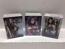 ALIAS (TV SHOW) SEASONS 2, 3, 4 by INKWORKS COMPLETE CARD SETS (3 TOTAL) 