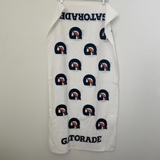 Gatorade Sideline Towel White 100 Cotton Sports By Wincraft MacArth 21.5" X 40"