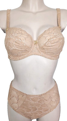 Felina Conturelle Romance Gr.75C 34C Underwired Bra Set + S Midi brief 80501 IN
