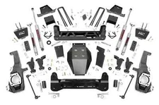Rough Country 7" Lift Kit N3 Shocks for 20-25 Silverad0 Sierra 2500HD 3500HD 4WD