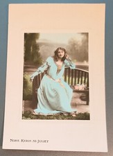 Theatre - Nora Kerin - Stage Beauty - Shakespeare - Juliet - coloured RP - 1908?