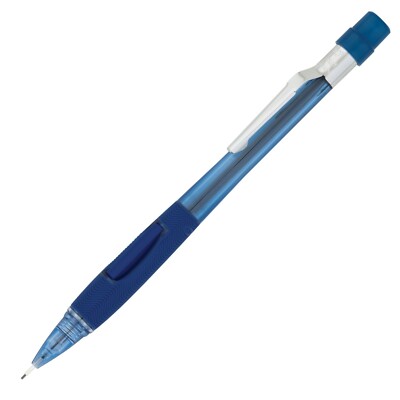 PD347TC Pentel Quicker Clicker Mechanical Pencil, 0.7mm, Blue Barrel, Pack of 12