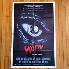 Wolfen (1981) Original 1-SH Movie Poster Folded 27x41 - Horror