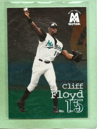 1999 Skybox Molten Metal Cliff Floyd #45 card