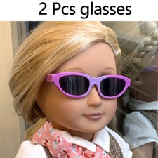 2 pink Sunglasses Accessory For American Girl 18" Doll Retired Our Generation a