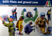 Italeri 1246 - 1:72 Nato Pilots And Ground Crew