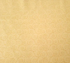 Basically Hugs Flannel BTY Helen Stubbings P&B Textiles Polka Dot Curl Yellow