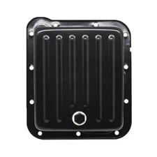 Cobra-Tek Fits  d C4 Steel Transmission Pan (Pan Fill Style) Black