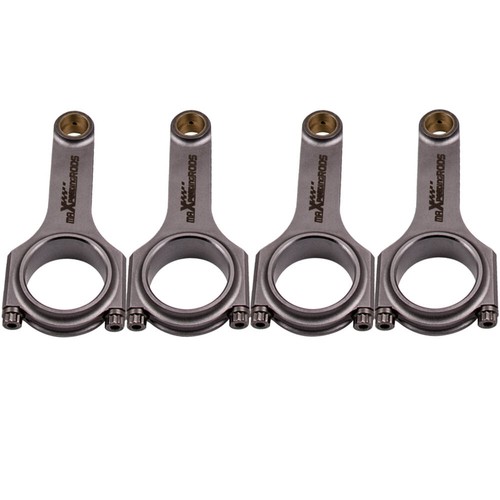 4pcs maXpeedingrods H beam Rods Conrod for Ford Lotus twin cam BDA ARP 132.84mm - Picture 2 of 12