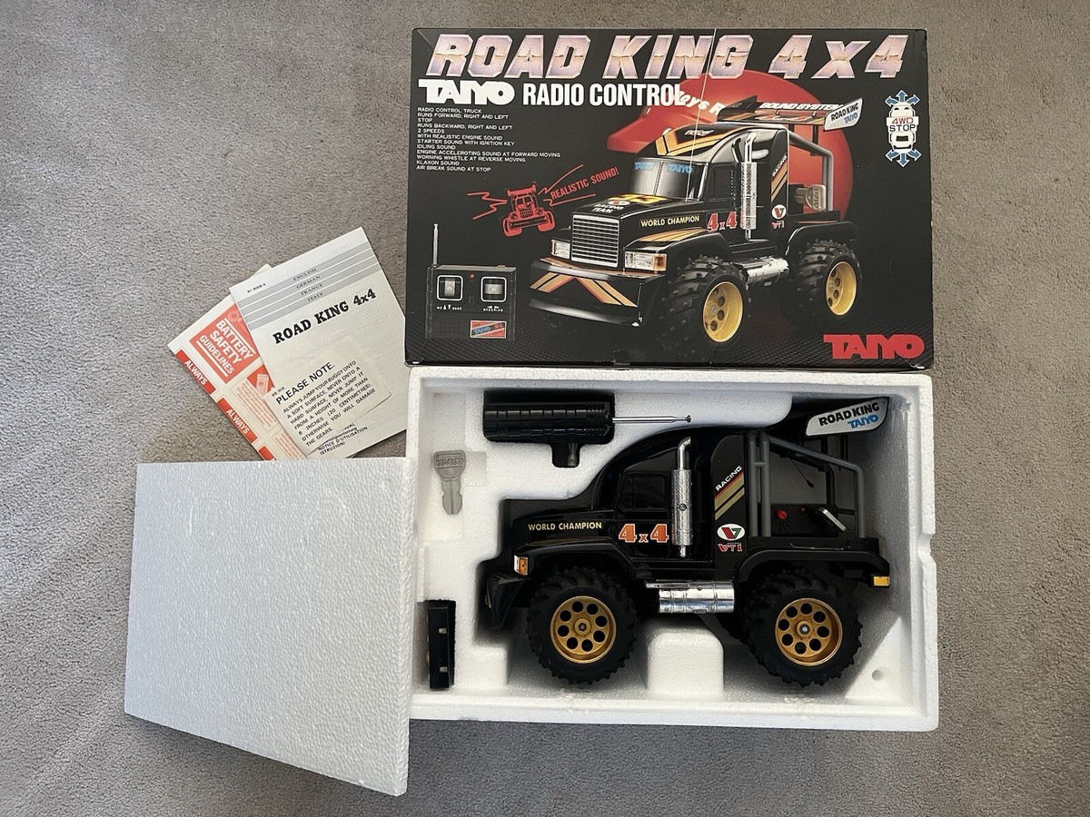 Vintage boxed Taiyo Road King 4x4 from the 1990's UK
