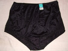 Vanity Fair Black Perfectly Yours Lace Nouveau Brief Panties 10/3XL New  q
