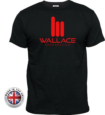 BLADERUNNER T-Shirt WALLACE CORP schwarz T-Shirt. Unisex und Damen tailliert