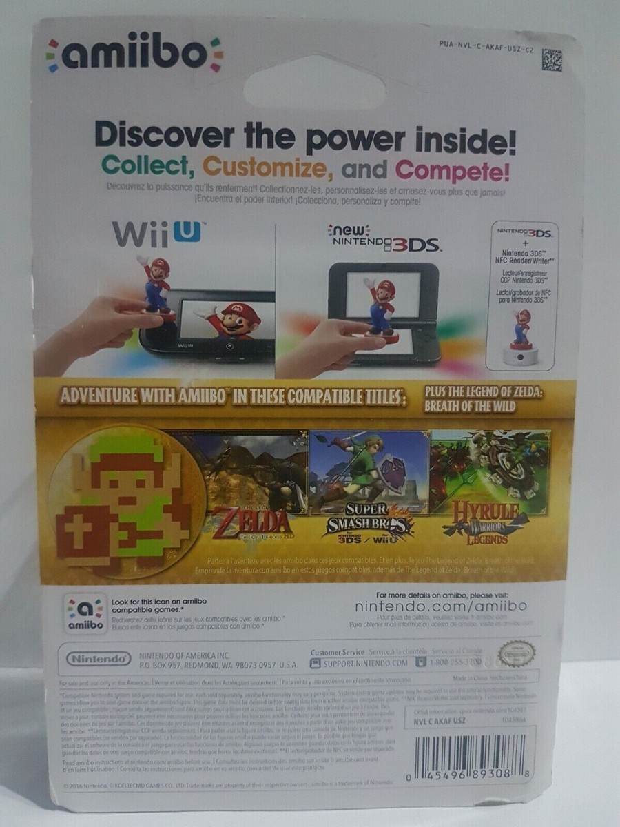 Zelda Classic 8-Bit Link Amiibo [30th Anniversary] [2016