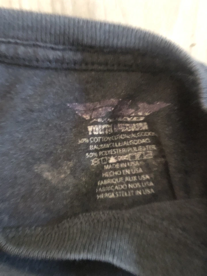 Camiseta Camiseta Fly Racing Manga Corta Juvenil Gris Medio Diseño Casco Foto 3 de 4