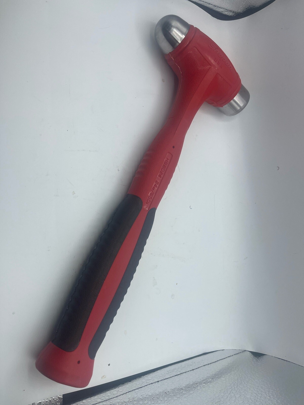 Snapon Tools USA NEW RED 24oz/650g Soft Grip Dead Blow Hammer HBBD24