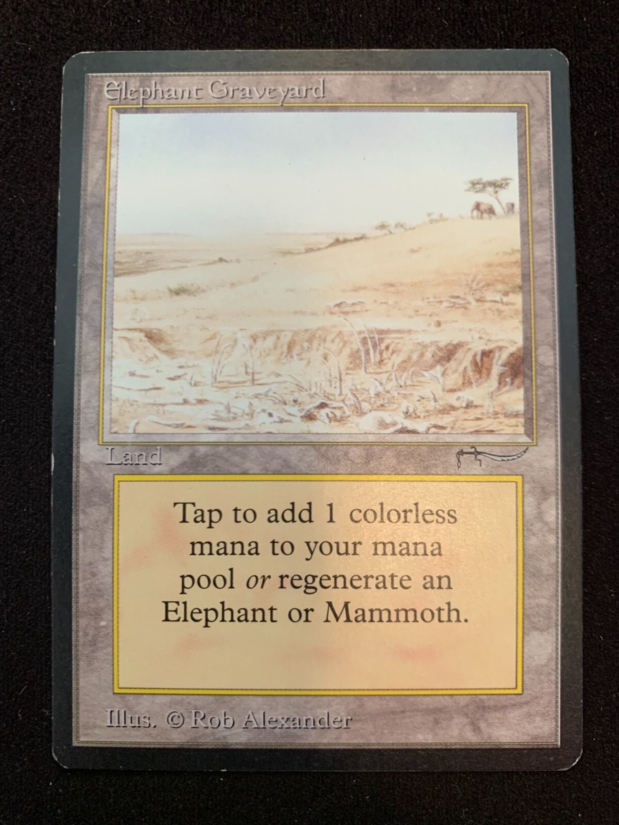 マジック：ザ・ギャザリング MTG Elephant Graveyard MTG Magic 1x x1 - Elephant Graveyard Ed LP/MP | eBay