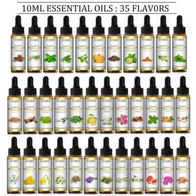 Organic 10ml-Dropper Natural Plant Essential Oil For Diffuser,Lavender,Spearm