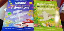 Rainforest and Space ABC Dot to Dot Adventure 2 activity books