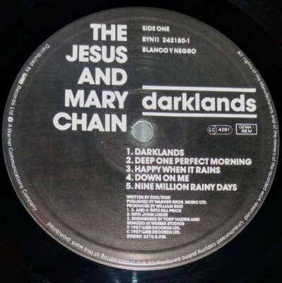 洋楽 The Jesus and Mary Chain Darklands LP The Jesus And Mary Chain – Darklands – Vinyl (LP, Album