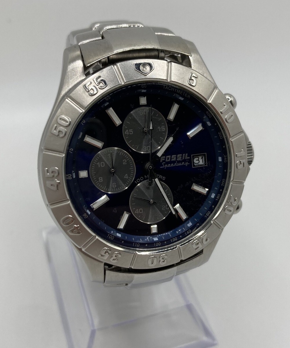 Fossil Watches Wrist Fossil Ch 2331 Fossil Speedway Men's Blue