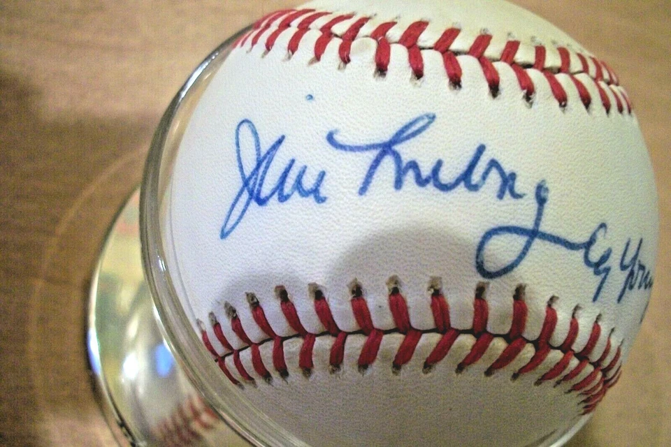 Jim Lonborg  Red Sox  Signed  American  League  Winner Cy Young 1967  Baseball - Image 2 of 4