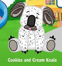 Webkinz Cookies and Cream Koala Virtual PET Adoption Code Only Messaged Webkinz!