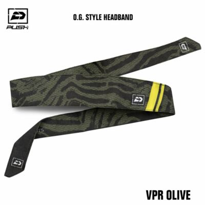 Push Paintball OG Style Headband - VPR Olive